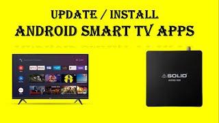 Part-2 - Install apk or Update App on Satellite Android Smart TV box