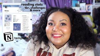 how i use notion to track my reading  library notion tour w/ template 