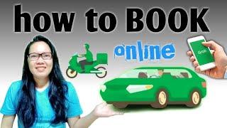 HOW TO BOOK GRAB|CAR ONLINE