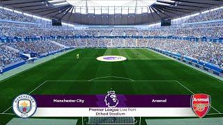 Manchester City vs Arsenal | Etihad Stadium | 2024-25 Premier League | PES 2021