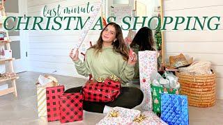 LAST MINUTE CHRISTMAS SHOPPING + WRAPPING **Vlogmas Day 9** || Shopping for my boyfriend :))