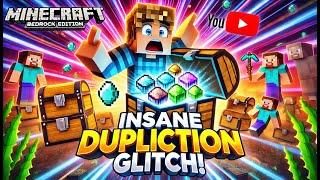 OMG! Unlimited Item Duplication in Minecraft Bedrock (LATEST!) 