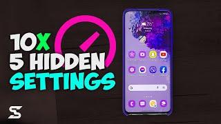 5 Settings That Will 𝗔𝗖𝗧𝗨𝗔𝗟𝗟𝗬 Icrease Performance On Samsung 10X