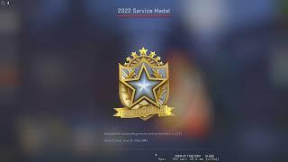 Getting 2022 Tier 1 Service Medal in CS:GO [again]