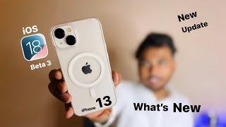 iPhone 13 on iOS 18 Beta 3 - Full Review + Comparison || What's New