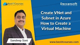 Create VNet and Subnet in Azure | How to Create a Virtual Machine