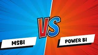 Comparing MSBI vs Power BI Analysis