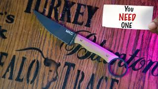 The Only EDC Fixed Blade Knife You Will Ever Need | MKC Wargoat Review.