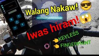 Iwas Nakaw at iwas Hiram na Motor | Fingerprint | Voice command | Talking voice prompt