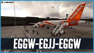 MSFS LIVE | Real World easyJet OPS | Fenix A320 | SU15 | IniBuilds London Luton *UPDATED* v1.02