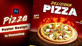 Design Fast Food Poster in Photoshop | Photoshop Tutorial in Hindi