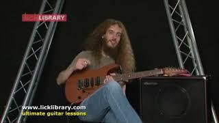 Wonderful Slippery Thing Arpeggio Lick Guthrie Govan Lesson | Licklibrary Web Cast