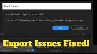 Solve Your Exporting Issues in Premiere Pro Once and For All!