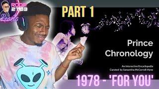 Prince Reaction 'For You' Album Reaction (1979 Purple Journey Part One) Where it All Began! 