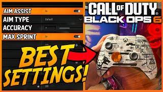 BEST CONTROLLER SETTINGS FOR CONSOLE/PC IN BLACK OPS 6! (BO6 Best Settings)