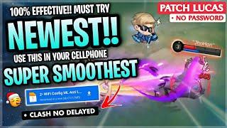 New! Config ML Anti Lag Super Smoothest 120FPS + Ping Speed Patch Lucas - Mobile Legends