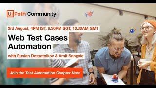 UiPath Web Test Automation Webinar