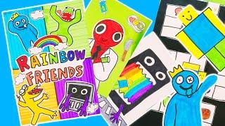 DIY - Roblox Game Book Tutorial. How to make Your Own Adventure with Rainbow Friends Game Book