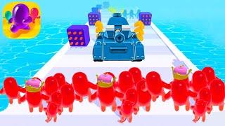 Join Blob Clash 3D Max Level Tiny Tank VS Blobs - Android and iOS Games LVL 670