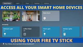 Amazon Fire TV Smart Home Dashboard