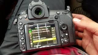 Nikon D850 setup and controls (pt1)