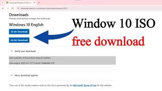 How to download window 10 ISO from Microsoft homepage || Window 10 ISO kaise download karye