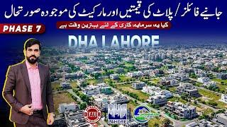 DHA Lahore Phase 7 Market Update: Files, Plots Prices & Trend Explained