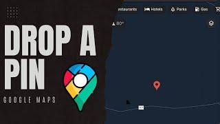 How To Drop A Pin On Google Maps | Pin A Location