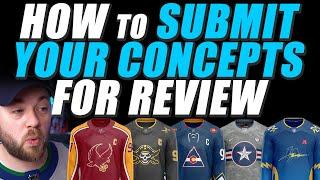 How to Submit YOUR Jersey Concepts For Review