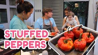 DELICIOUS STUFFED PEPPERS | PokLee Cooking