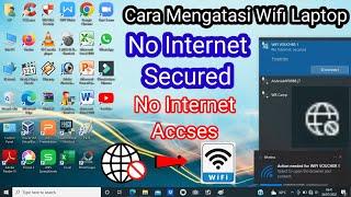 cara mengatasi wifi laptop no internet secured