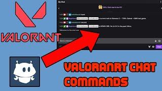 How to Add Custom Valorant Nightbot Commands to your Twitch Chat