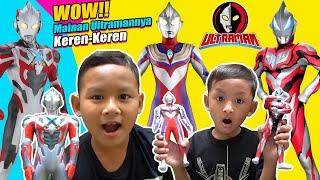 Praya Bermainan Mainan Ultraman Tiga, Ultraman X dan Ultraman Geed | ULTRAMAN Ultra Strike