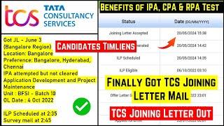 Finally Got TCS Joining Letter After 1.8 Years Worst Experience Timelines | IPA, CPA & PRA Benefits