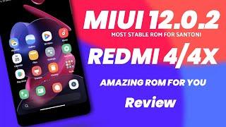 REDMI 4 MIUI 12 STABLE | STABLE MIUI 12 REDMI 4 | MIUI 12.0.2 STABLE XPerience 