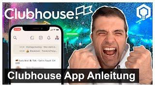 Clubhouse App Anleitung  Was ist die Clubhouse App? Tutorial Deutsch