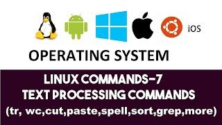 Execute Text Processing Commands | Practical 8