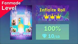 30+ THEMES FANMADE LEVEL! | Rolling Sky Edit - Infinity Roll 