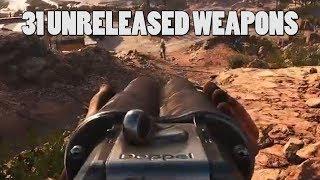 31 unreleased and unseen weapons - Battlefield V