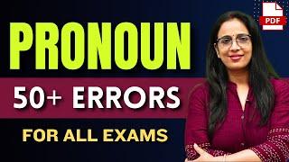 Spotting Error Based on Pronoun | SSC CGL 2021 | Class - 7 | Pronoun Spotting Errors | Rani Mam