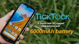 TickTock, a brand new 5G rugged smartphone with large battery