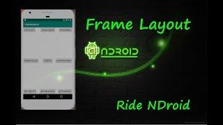 Android Tutorial #10: What is Frame Layout