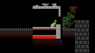 Bowser Glitch Trick in Super Mario Bros! 