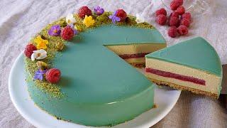 Torta MOUSSE al pistacchio - Pistachio MOUSSE cake |ASMR| cakeshare