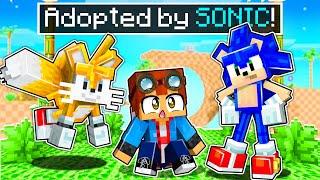 Adopted by SONIC In Minecraft!
