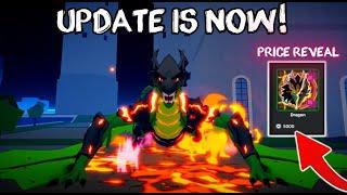 Blox Fruits UPDATE HAPPENING NOW! DRAGON REWORK PRICE REVEAL!