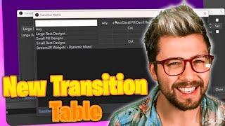 New Transition Table OBS Plugin Update! - v0.2.6