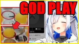 【Hololive】Kanata's God Play During Crane Game【Eng Sub】