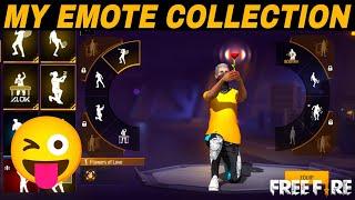 In My ID Emote Full Collection In Garena Free Fire 2017 | How Many Total Emote In My Free Fire ID