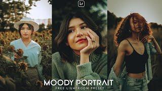 Moody Portrait Lightroom Preset | Lightroom Preset DNG Free Download | Portrait preset | Lr presets